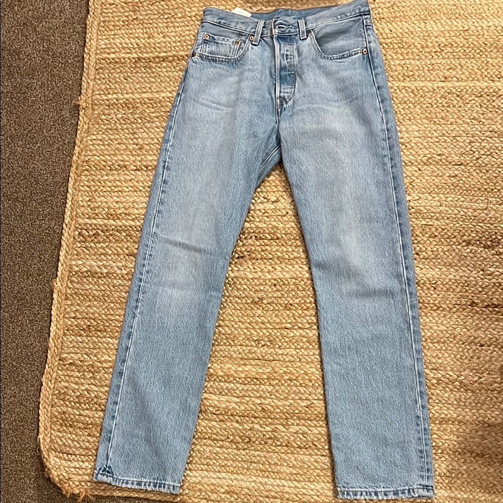 Levi's Men's Straight Jeans in Light Blue